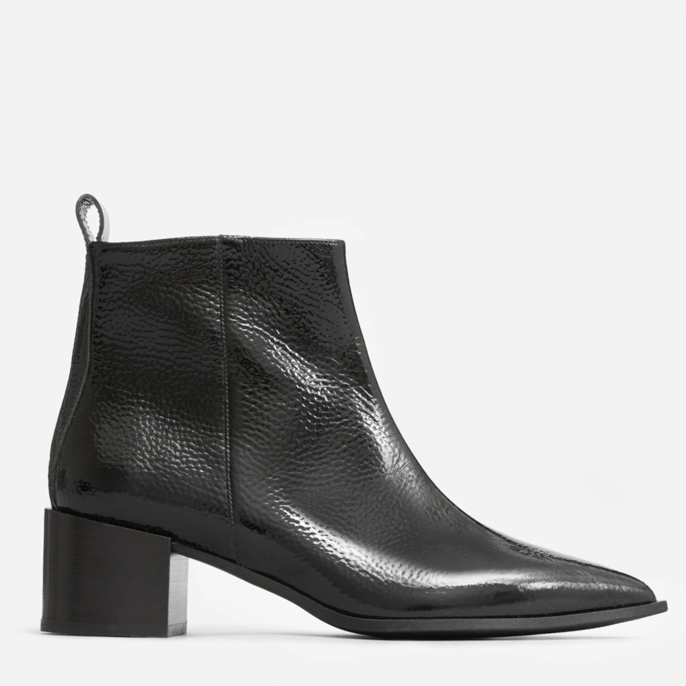 Everlane Boss Boot in Patent Leather